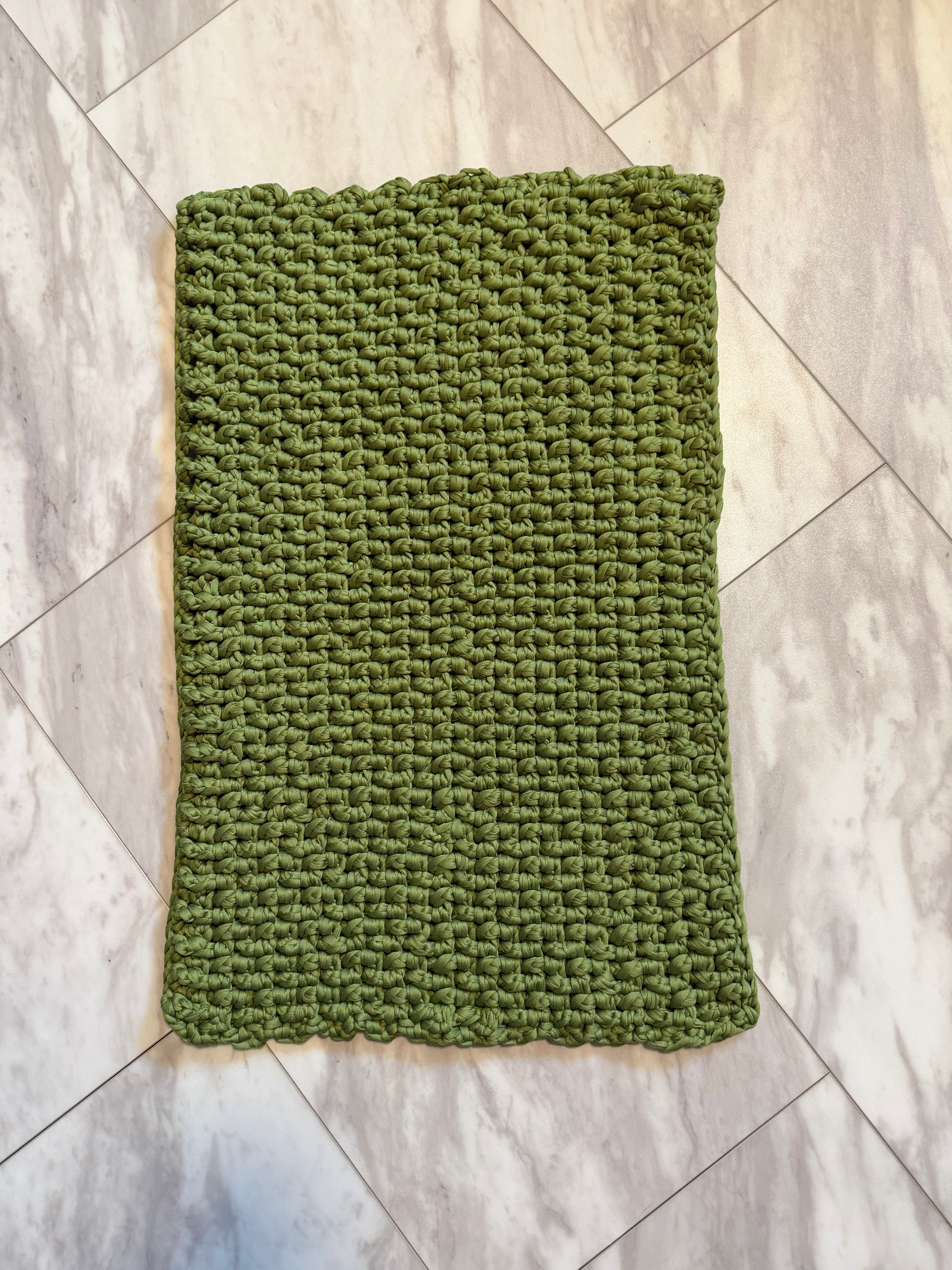Crochet rug