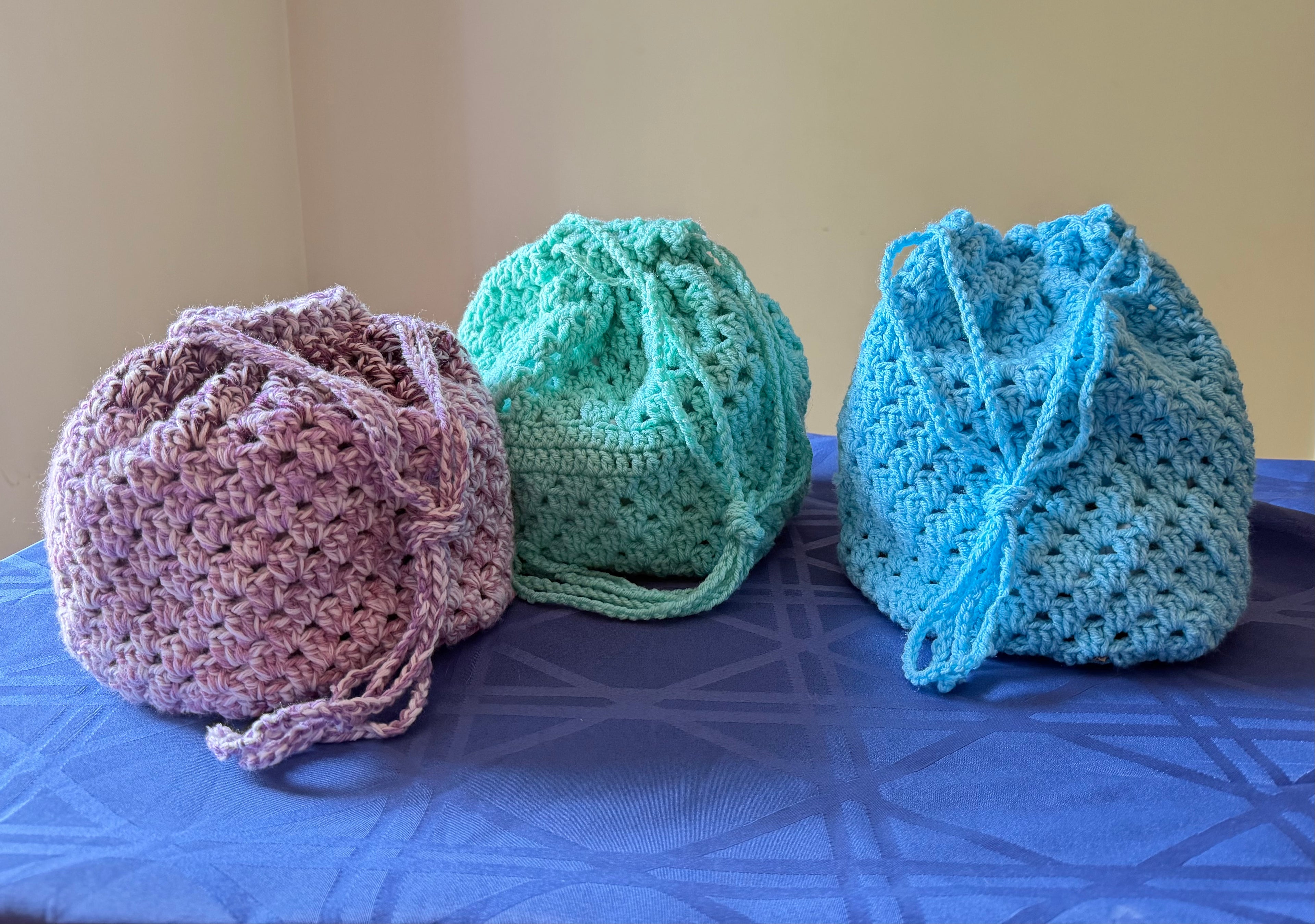 Granny Square purse
