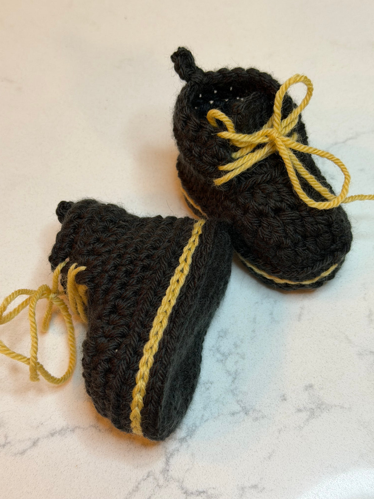 Black baby boots