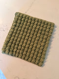 Sage green hotpad