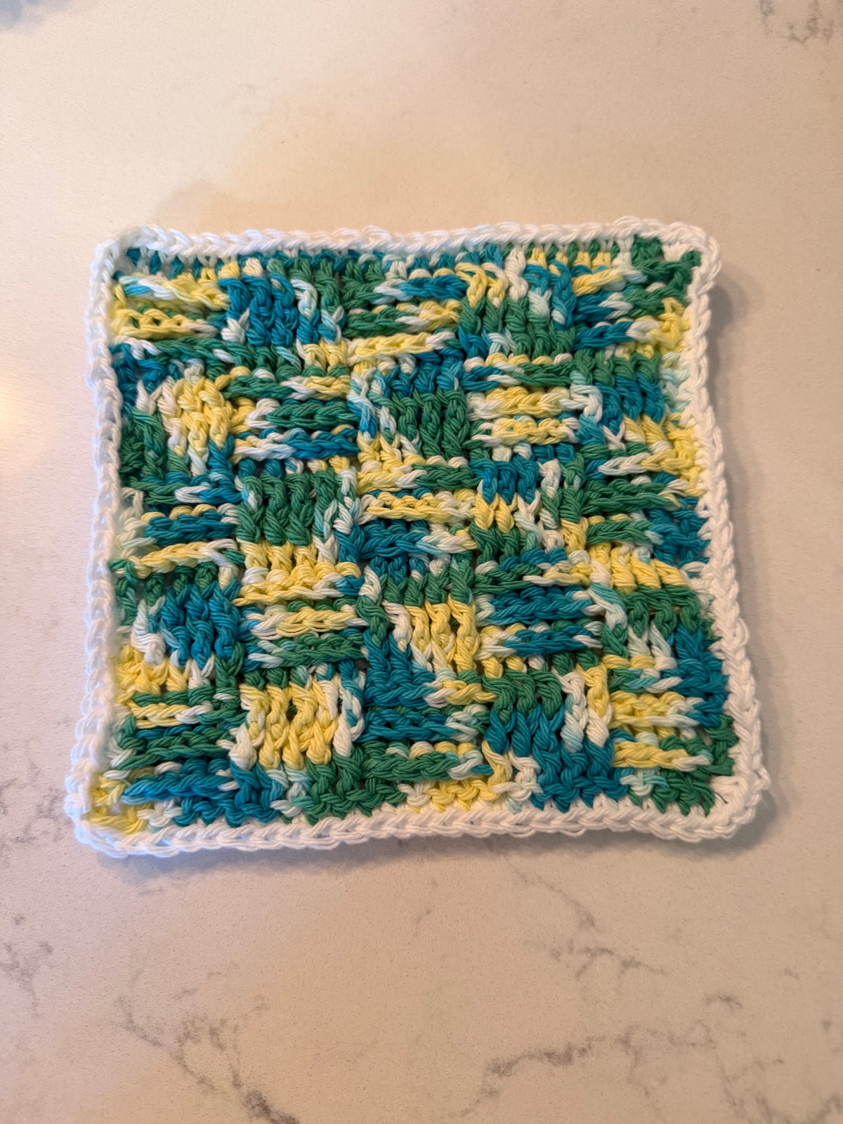 Blue-Green hotpad