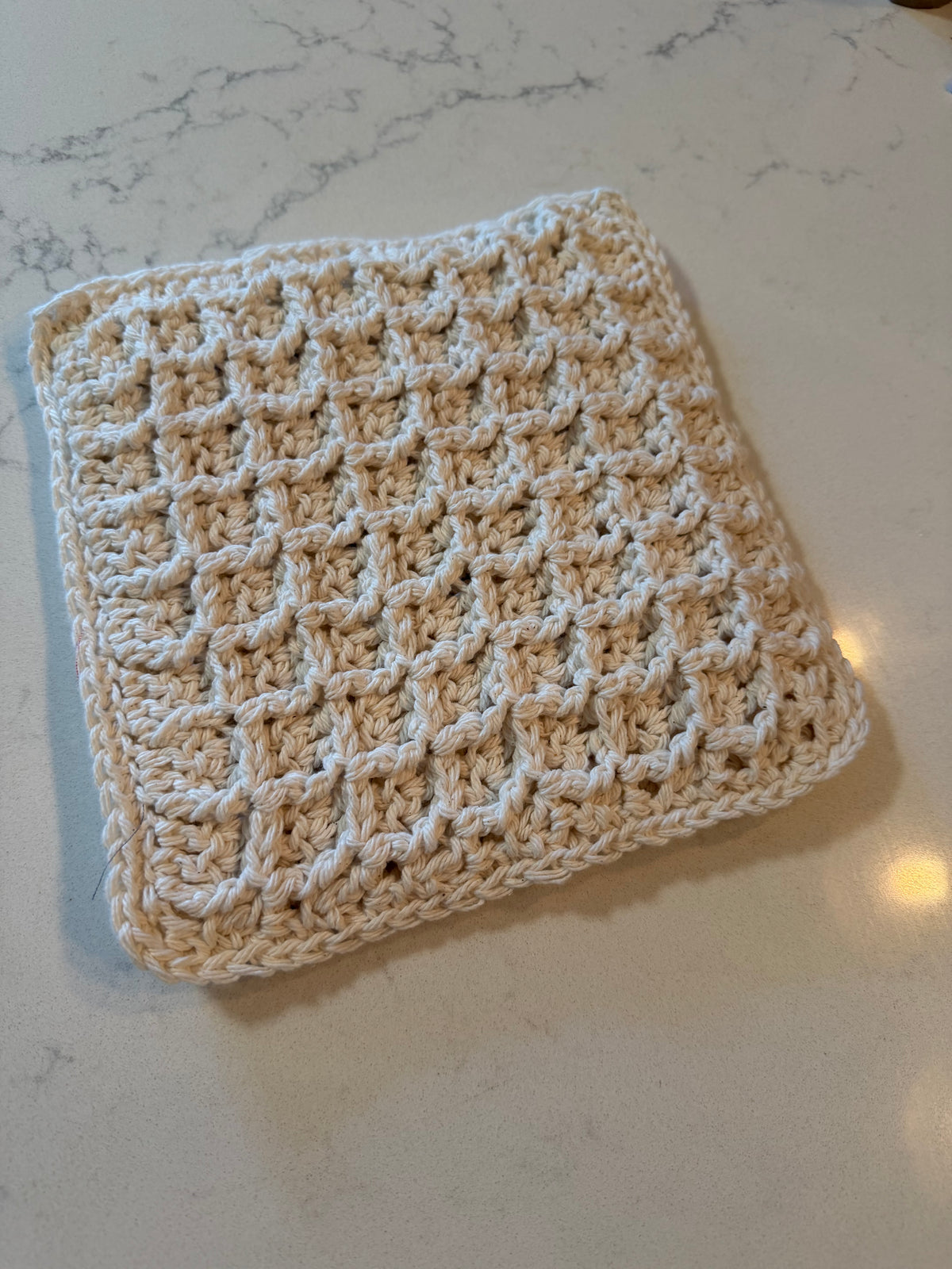 Cream hotpad