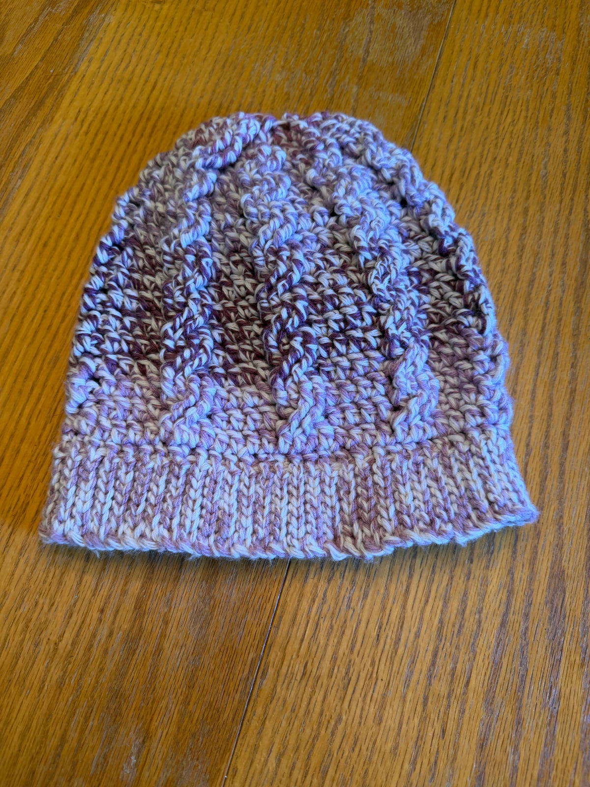 Shades of Purple hat/toque