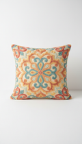 Buttercream hand-sewn decorative pillow