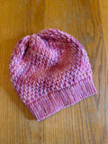 Pink beanie